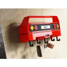 Genç 3D Ferrari F40 Tasarımlı Anahtarlık | Araba Anahtar Askısı | Otomobil Tutkunlarına Dekoratif Hediye