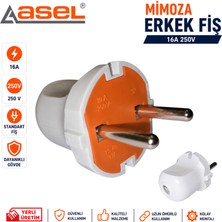 Asel Erkek Fiş (Mimoza)