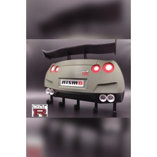 Genç 3D Nissan R35 Gtr Anahtarlık Askısı - Estetik Duvar Tipi Araba Temalı Anahtar Düzenleyici
