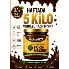 Detoxum Glikoz Içermeyen L-Carnitine Destekli Zayiflama ürünleri detox Amaçlı Form Macunu
