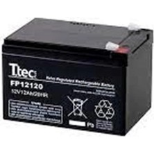 Ttec Plus Ttec 12V 12AH Base Bakımsız Kuru Akü