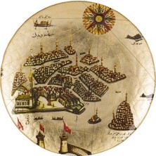 Paşabahçe Piri Reis Dekoratif Tabak 32 Cm, Sunum, Şık Tasarım
