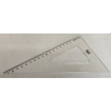 Aristo Çizim Üçgeni 30/60 Derece Şeffaf Plastik 20CM Teknik Çizim Gönye