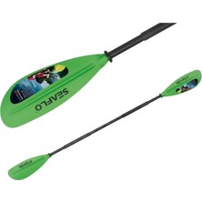 Seaflo Demonte 2 Parça Kano Küreği 220 cm (Yeşil)