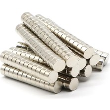 Hdg Güçlü Neodyum Mıknatıs 8x4 mm Yuvarlak