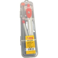 Mikro MP-400 Metal Pergel Seti Plastik Kutulu Çizim Aleti