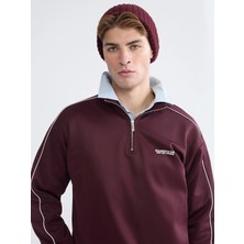 Lc Waikiki Yeni Sezon Dik Yaka Baskılı Erkek Sweatshirt