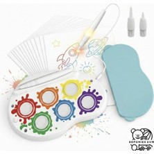 Depomiks Avm Sihirli Boyama Lekesiz Işıklı Boyama Fırçası Çocuklar Için Yaratıcı  Color Draw Boyama Aktivite Seti - Çocuklar Için Hobi ve Sanat Malzemeleri