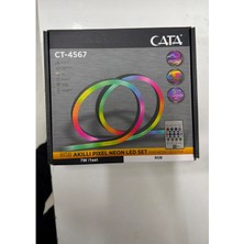 Kuzey Aksesuar Cata Pixel Şerit LED Neon USB Girişli 5 Metre Kayar LED