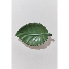 Paşabahçe Leaf 1 Seramik Dekoratif Tabak M, Sunum, Şık Tasarım