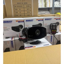 Kuzey Aksesuar 12V Mikrofonlu Siren Yüksek Ses Kalitesi Dolgun Ses Kalitesi Kumandalı