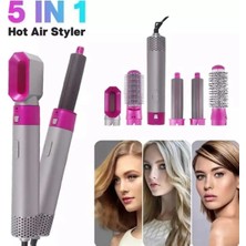 Premini Pro Hava Üflemeli Saç Şekillendirici, 5'li Set, Kolay ve Hızlı Kullanımlı