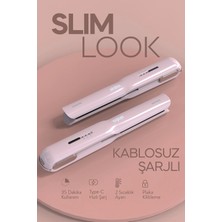 Premini Mini Kablosuz Saç Düzleştirici, Seyahat Için Pratik ve Taşınabilir