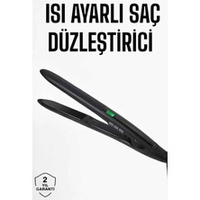 Premini Saç Düzleştirici Keratin Bakım Seramik Kaplama, Pürüzsüz ve Parlak Görünüm
