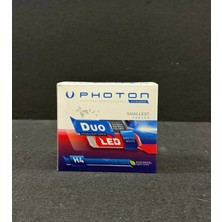 Kuzey Aksesuar H4 Duo LED Xenon Şimşek Etkili Beyaz Zenon Far