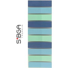Sibga Tasarım Şeffaf Yeşil Mavi Postit Post-It Post It. Kitap Ayracı Ayraç Postit Sticker 200 Yaprak
