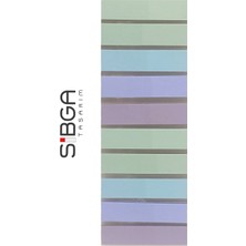 Sibga Tasarım Şeffaf Renkli Postit Post-It Post It. Kitap Ayracı Ayraç Postit Sticker Not Kağıdı 200 Yaprak