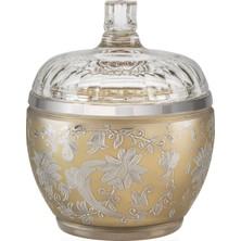 Paşabahçe Desen Şekerlik Platin, Şık Sofra Aksesuarı