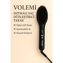 Premini Profesyonel Elektrikli Saç Düzleştirici Taraklı Fön Makinesi