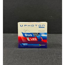 Kuzey Aksesuar H11 Duo LED Xenon Şimşek Etkili Beyaz Zenon Far