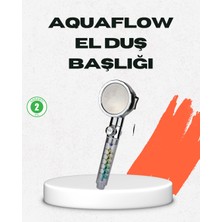 Kentex Mey Ithalat® Rahatlatıcı Yağmur Etkili El Duşu – Döner Pervaneli, Dayanıklı ve Şık Tasarım