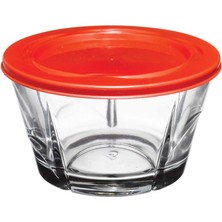 Paşabahçe 6'lı Royal Kırmızı Kapak Saklama Kabı 230 Cc, Mutfak Saklama