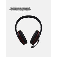 Kentex Mey Ithalat® Stereo Ses Destekli Mikrofonlu Gaming Kulaklık – Yumuşak Pedli