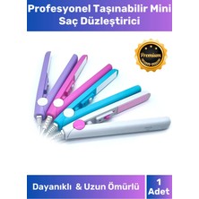 Premini Mini Seramik Uçlu Kablosuz Seyahat Saç Düzleştirici ve Bukle Makinesi