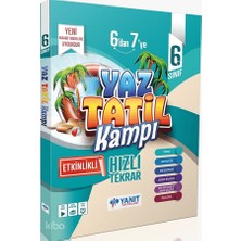 Yanıt Yayınları 6. Sınıf Yaz Tatil Kampı