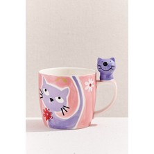 Paşabahçe Playful Cat Seramik Kupa, Şık Tasarım