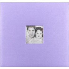 MBI Mbı Mcs Fashion Stoff 30,48 cm 30 cm (30 Cm) Sayfa Top Load Scrapbook Fotoğraf Açıklığı Ile, Leylak (Lilac), 12 By 12