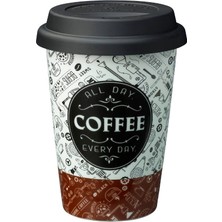 Paşabahçe Coffee To Go Porselen Kupa, Şık Tasarım