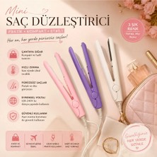 Premini Mini Seyahat Saç Düzleştirici, Hızlı Isınan Taşınabilir Şekillendirici