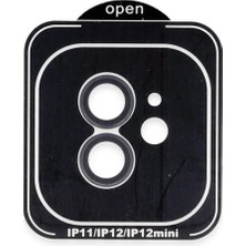 MiraLive Joko Apple Iphone 11 Pvd Metal Kamera Lens - Siyah