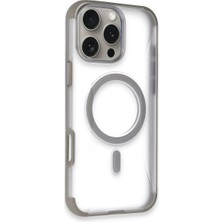 MiraLive Joko Apple Iphone 14 Pro Max Hilton Magsafe Kapak - Titan Gri