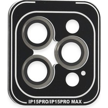 MiraLive Joko Apple Iphone 15 Pro Max Pvd Metal Kamera Lens - Gri