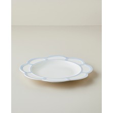 English Home Soft Cloud Stoneware Çukur Tabak 26 cm Açık Mavi