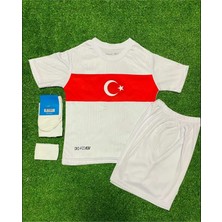 Türkiye Beyaz Çocuk Forması 4'lü Set