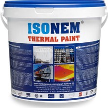 İsonem 10 Lt Thermal Paint Isı Yalıtım Boyası Kolay Uygulama ve Yüksek Kapatıcılık Özellikleriyle