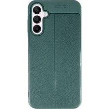 Tedar Samsung Galaxy A25 5g Kılıf Auto Focus Kapak - Koyu Yeşil Najmaddin