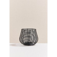 Paşabahçe Wire Metal Tealight Mumluk S, Şık Dekoratif