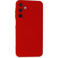 Tedar Samsung Galaxy A25 5g Kılıf Nano Içi Kadife Silikon - Kırmızı Najmaddin