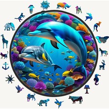 NC Puzzles Yunuslar (Dolphıns) - 49.00 cm - Yapboz