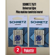 Schmetz Universal 75/11 Dikiş Iğnesi 2 Pakettir