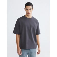 Lc Waikiki Yeni Sezon Bisiklet Yaka Erkek Oversize Fit Tişört