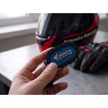 Ümraniye 3D Honda Racing Team Zincir Detaylı Motosiklet Anahtarlığı