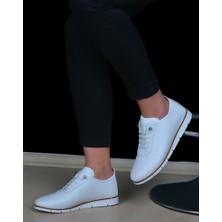 Kadın Spor Casual Ayakkabı Beyaz Renk