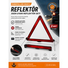 Kaza Ikaz Üçgen Reflektör