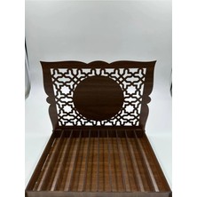 Woodiva Ahşap Dekorasyon Ahşap Dekoratif Tesbih Kutusu 10 Lu No3 31 cm x 24 cm x 3 cm