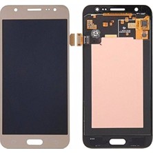 Gjob J2 2016 B Kalite LCD Ekran 1mm Kalın Altın Renk